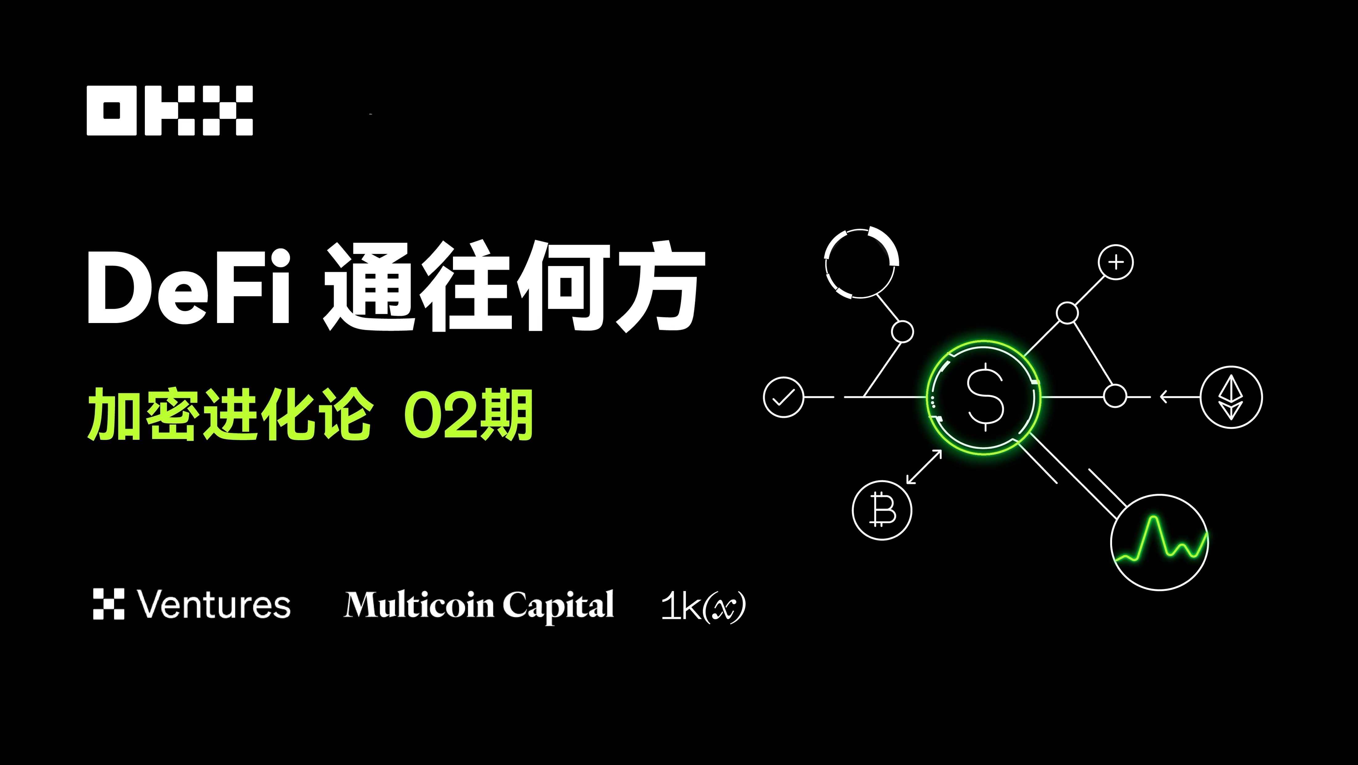 加密进化论02期｜OKX Ventures & Multicoin Capital & 1kx：DeFi通往何方